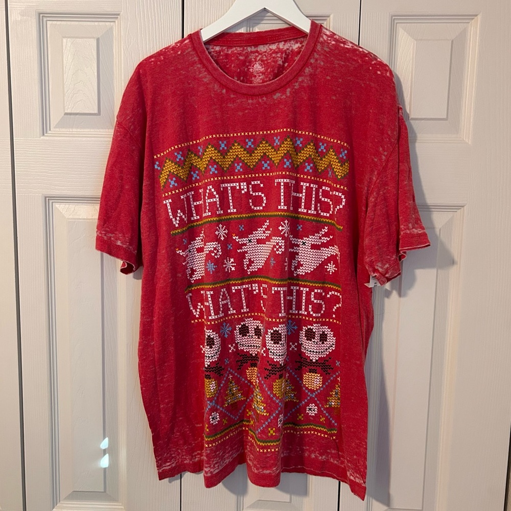 NWT The Nightmare Before Christmas Jack Skellington Disney Parks T Shirt Sz XXL